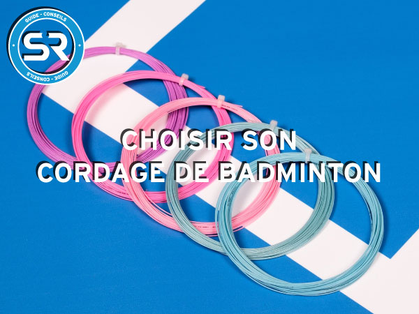 Guide cordage Badminton