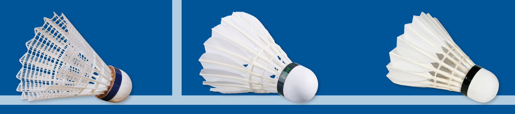 Types Volants badminton