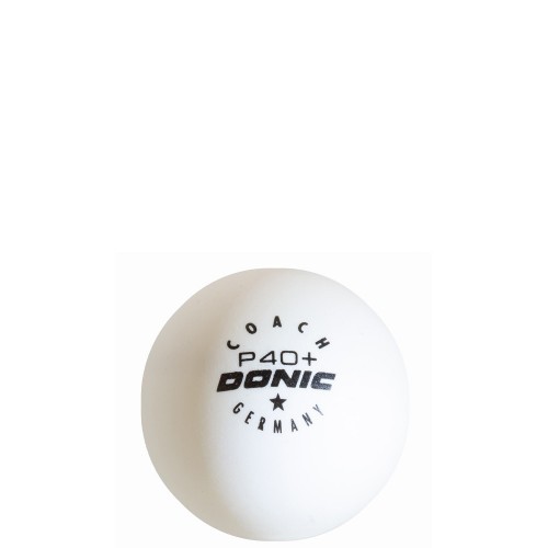 Balles Donic P40+ Ball 1* Blanc x6 13942