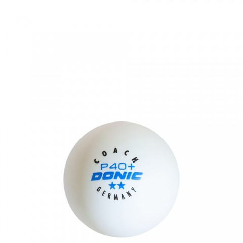 Balles Donic P40+  2** Blanc x120 14351