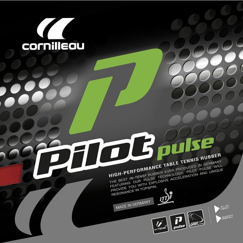 Pilot Pulse Revêtement Cornilleau Tennis de Table rouge