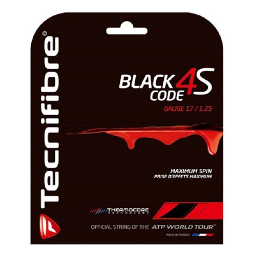 Garniture Tennis Tecnifibre Black Code 4S 14806