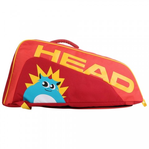 Junior Combi Novak Sac Tennis Enfant Head Rouge et Jaune Junior Combi Novak Sac Tennis Enfant Head Rouge et Jaune