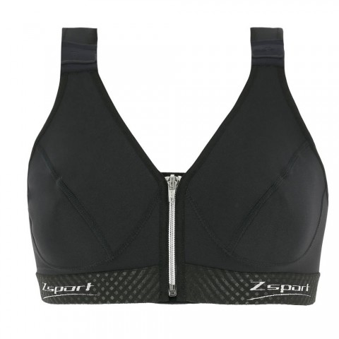 Soutien-Gorge Zsport Zbra Silver Femme Noir Soutien-Gorge Zsport Zbra Silver Femme Noir