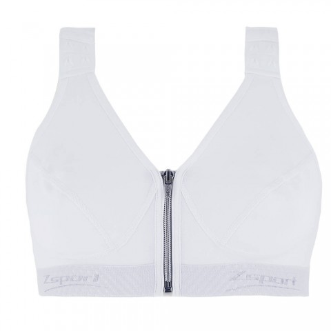 Soutien-Gorge Zsport Zbra Silver Femme Blanc 15031