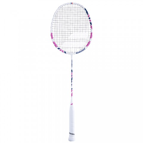 Explorer 1 Babolat Raquette Badminton Blanc/Rose Explorer 1 Babolat Raquette Badminton Blanc/Rose