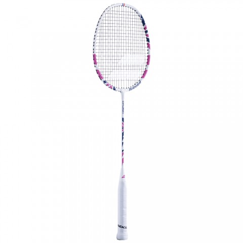 Explorer 1 Babolat Raquette Badminton Blanc/Rose Explorer 1 Babolat Raquette Badminton Blanc/Rose