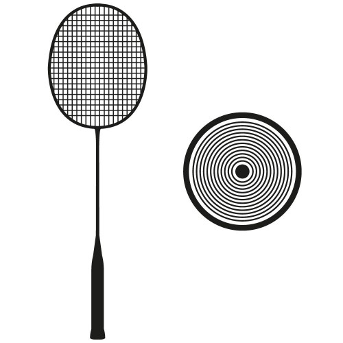 Option recordage Raquette Badminton 16034