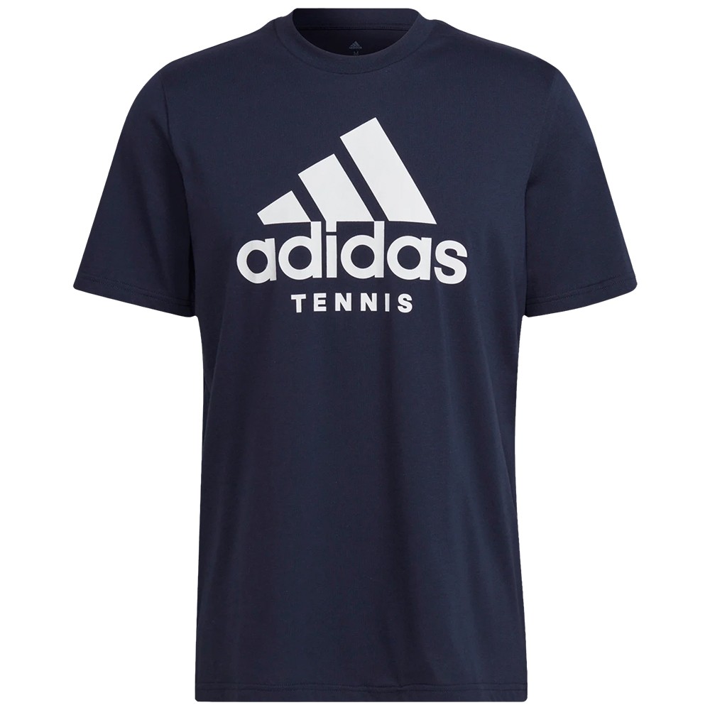 Tee-shirt adidas Graphic Logo Homme Bleu - Sports Raquettes