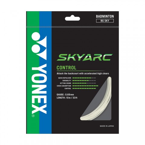 Garniture Badminton Yonex BG Skyarc Blanc 16993