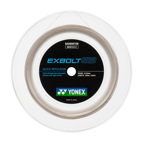 Bobine Badminton Yonex Exbolt 63 Blanc 16995