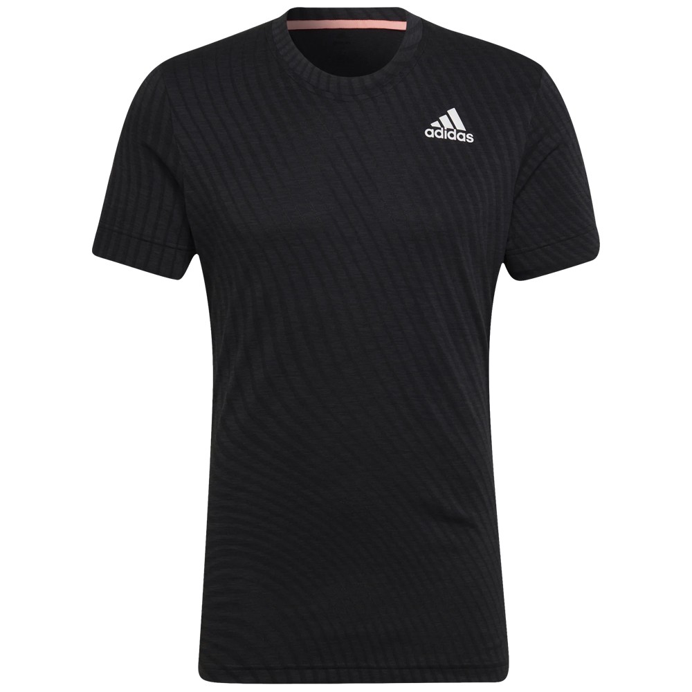 Teeshirt adidas Freelift Homme Noir Sports Raquettes