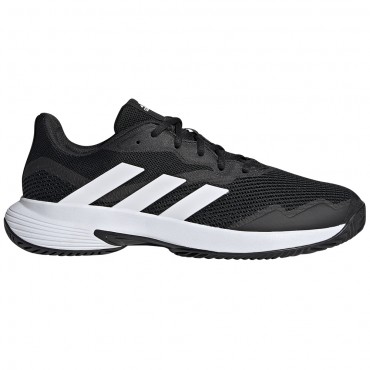Chaussures adidas Tennis Court Jam Control Toutes Surfaces Homme Noir/Blanc
