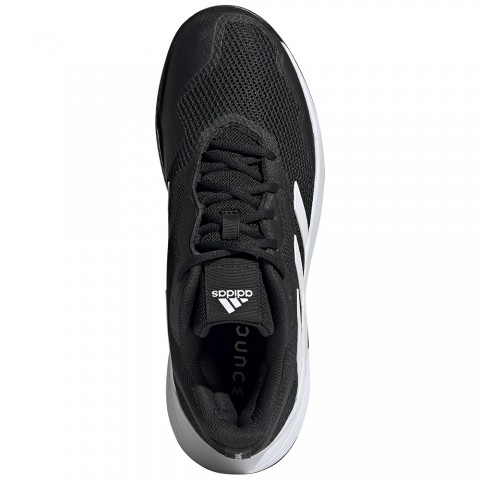 Chaussures Tennis adidas Court Jam Control Toutes Surfaces Homme Noir/Blanc 17052