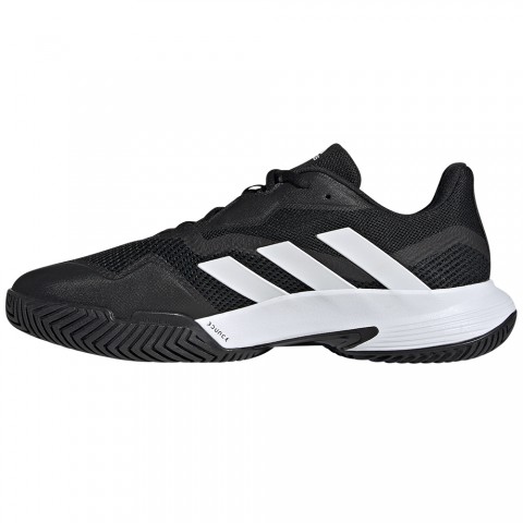 Chaussures Tennis adidas Court Jam Control Toutes Surfaces Homme Noir/Blanc 17053