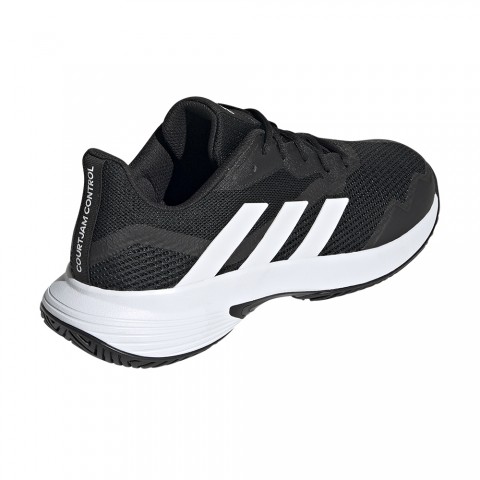 Chaussures Tennis adidas Court Jam Control Toutes Surfaces Homme Noir/Blanc 17055