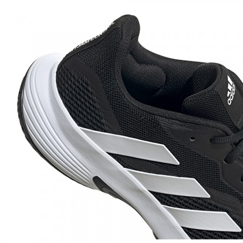 Chaussures Tennis adidas Court Jam Control Toutes Surfaces Homme Noir/Blanc 17057