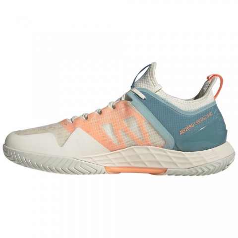 Chaussures Tennis adidas Adizero Ubersonic 4 Toutes Surfaces Homme Blanc/Orange 17069