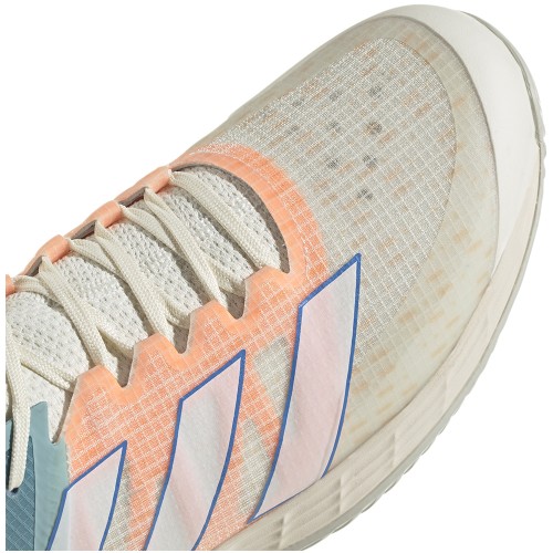 Chaussures Tennis adidas Adizero Ubersonic 4 Toutes Surfaces Homme Blanc/Orange 17072