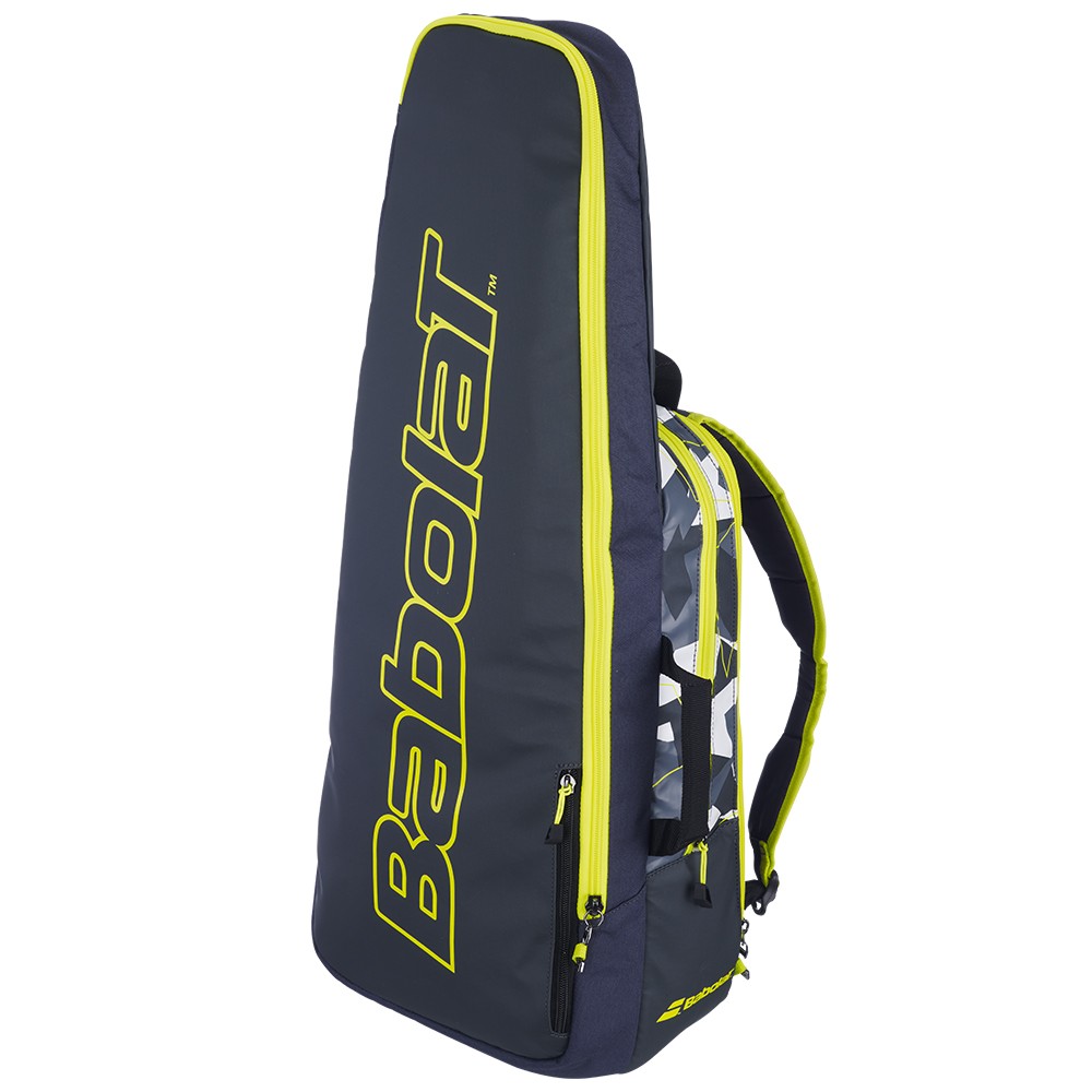 Sac à dos Babolat Pure Aero Gris/Jaune/Blanc - Sports Raquettes