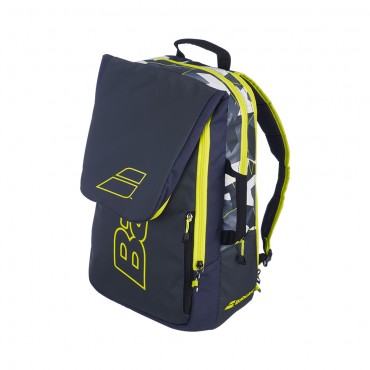 Backpack Babolat Pure Aero Gris/Jaune/Blanc
