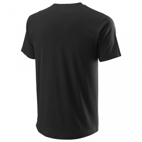 Tee-shirt Wilson Tech Night Session Homme Noir Tee-shirt Wilson Tech Night Session Homme Noir