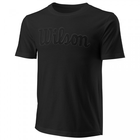 Tee-shirt Wilson Script Eco Homme Noir