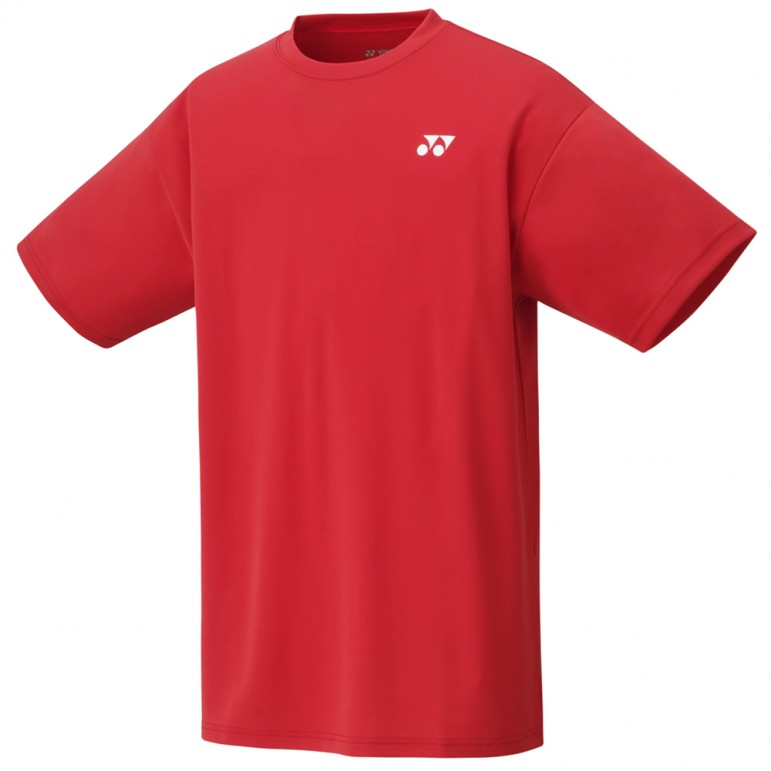 Tee-shirt Yonex Team YM0023 Homme Rouge