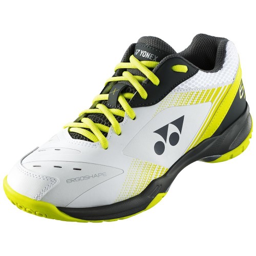 Chaussures Yonex Badminton Power Cushion 65 X3 Femme Blanc/Jaune 18025