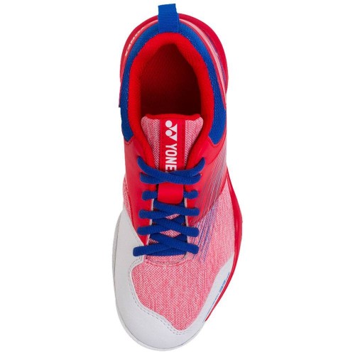 Chaussures Badminton Yonex Power Cushion 37 Junior Rouge 18034