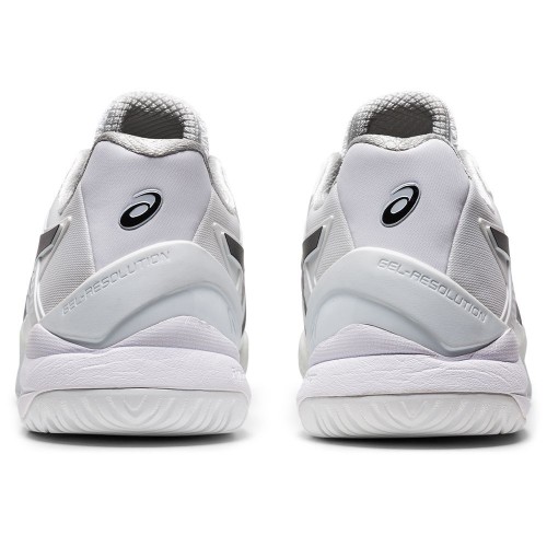 Chaussures Asics Tennis Gel Resolution 8 Toutes Surfaces Homme Blanc/Noir