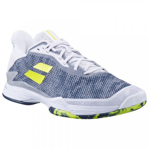 Chaussures Tennis Babolat Jet Tere Toutes Surfaces Homme Blanc/Bleu 18379