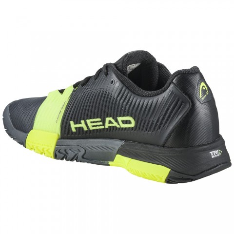 Chaussures Tennis Head Revolt Pro 4.0 Toutes Surfaces Homme Noir/Jaune 18460