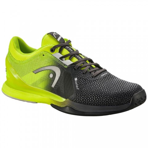 Chaussures Tennis Head Sprint Pro 3.0 SF Toutes Surfaces Homme Noir/Jaune 18463