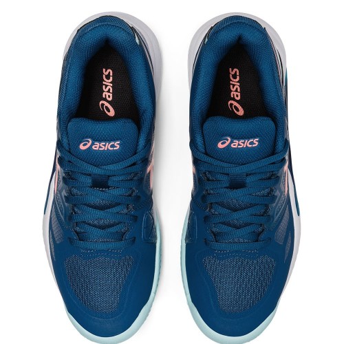 Chaussures Tennis Asics Gel Challenger 13 Terre Battue Femme Bleu 18482