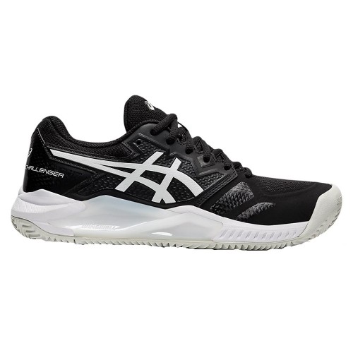 Chaussures Tennis Asics Gel Challenger 13 Terre Battue Femme Noir/Blanc 18483