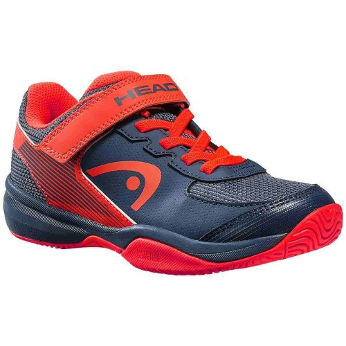 Chaussures Tennis Head Sprint 3.0 Velcro Toutes Surfaces Junior Bleu/Rouge 18604