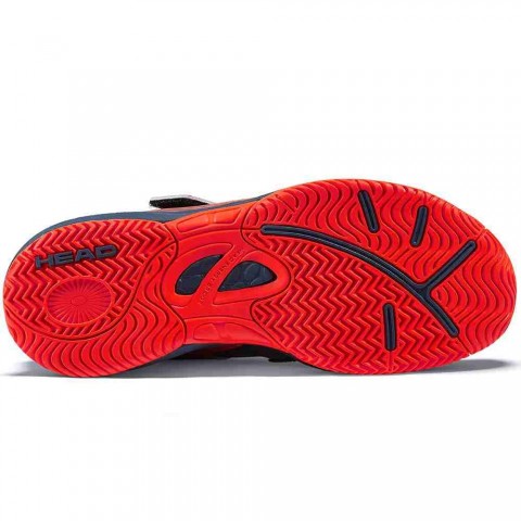Chaussures Tennis Head Sprint 3.0 Velcro Toutes Surfaces Junior Bleu/Rouge 18606