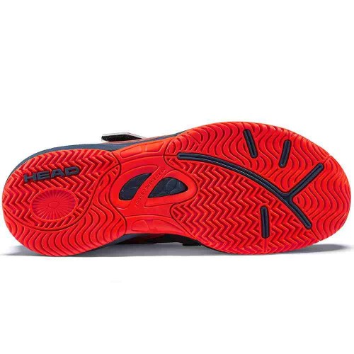 Chaussures Tennis Head Sprint 3.0 Velcro Toutes Surfaces Junior Bleu/Rouge 18606