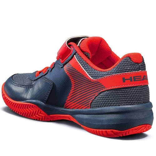 Chaussures Tennis Head Sprint 3.0 Velcro Toutes Surfaces Junior Bleu/Rouge 18608