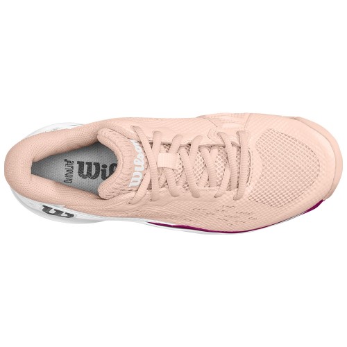 Chaussures Tennis Wilson Rush Pro Ace Toutes Surfaces Femme Beige/Blanc/Violet 18735