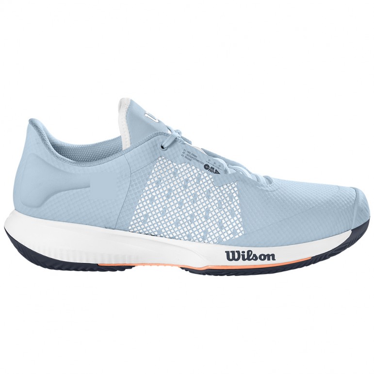 Chaussures Wilson Tennis Kaos Swift Terre Battue Femme Bleu/Blanc