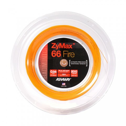 Bobine Badminton Ashaway Zymax 66 Fire Orange 18831