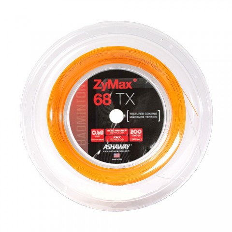 Bobine Badminton Ashaway Zymax 68 TX Orange 18833