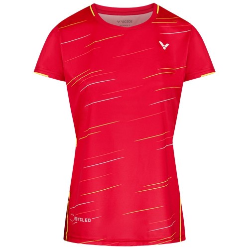 Tee-shirt Victor T-24101 Femme Rouge 18961