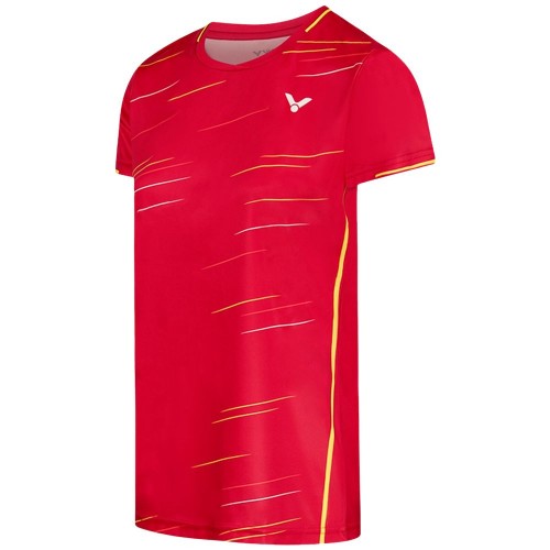 Tee-shirt Victor T-24101 Femme Rouge