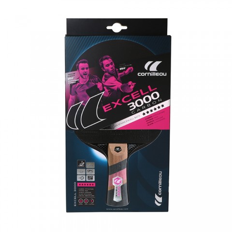 Raquette Cornilleau Excell 3000 Carbon Raquette Cornilleau Excell 3000 Carbon