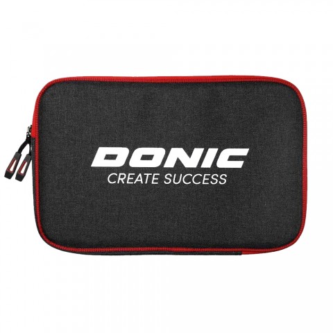Housse Donic Tennis de Table Duplex Anthracite/Rouge Housse Donic Tennis de Table Duplex Anthracite/Rouge