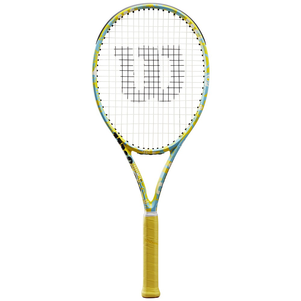 Raquette De Tennis Wilson Clash 100 V2 - Modèle Adulte, Couleur Rouge