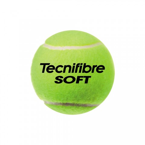 Balles Tennis Tecnifibre Soft Vert x3 19223